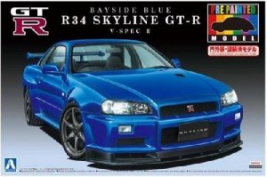 Aoshima 00859 No.31 Nissan R34 Skyline GT-R V-Spec II 1/24