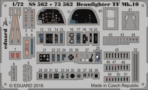 Eduard 73562 Beaufighter TF Mk.10 AIRFIX 1/72