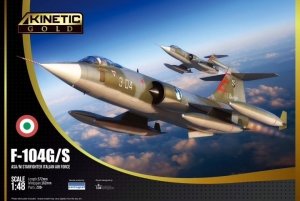 Kinetic K48093 F-104G/S ASA/M Starfighter Italian Air Force 1/48
