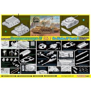 Dragon 6951 BERGEPANZER IV / Pz.IV H (2 IN 1) 1/35