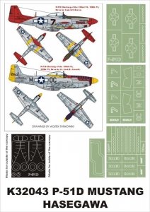 Montex K32043 P-51D Mustang 1/32