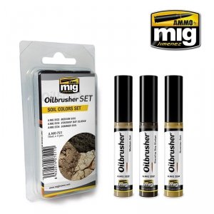 AMMO of Mig Jimenez 7511 SOIL COLORS SET