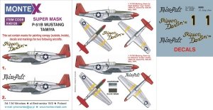 Montex K48199 P-51B MUSTANG 1/48
