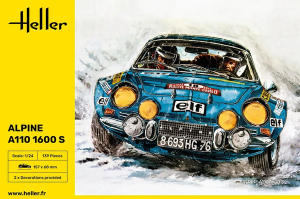 Heller 80745 Alpine A110 1600 S 1/24