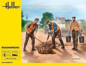 Heller 82754 Roadworkers 1/24