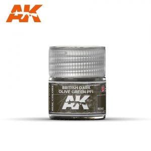AK Interactive RC042 BRITISH DARK OLIVE GREEN PFI 10ml