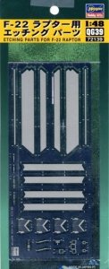 Hasegawa QG39 (72139) Etching Parts for F-22 Raptor 1/350