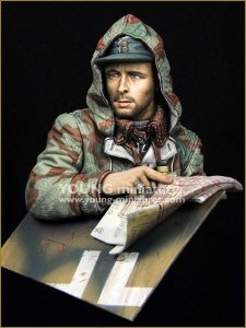 Young Miniatures YM1886 Kampfgruppe Officer Russia 1943 'Ostwind' 1/10