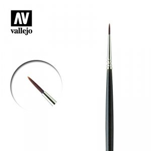 Vallejo RK25000 Finest Kolinsky Tajmyr Sable (Marta Kolinsky Tajmyr) NO. 0