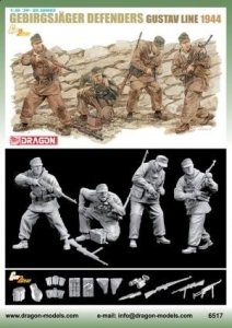 Dragon 6517 Gebirgsjager Defense Gustav Line 1944 (1:35)