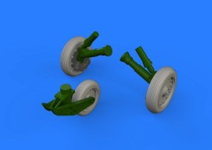 Eduard 648387 F-8 Crusader wheels EDUARD/HASEGAWA 1/48