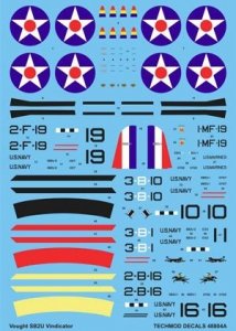 Techmod 48804 - Vought SB2U Vindicator (1:48)