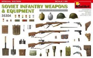 MiniArt 35304 SOVIET INFANTRY WEAPONS & EQUIPMENT. SPECIAL EDITION 1/35