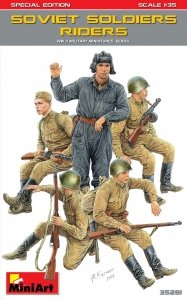 MiniArt 35281 Soviet Soldiers Riders. Special Edition 1/35