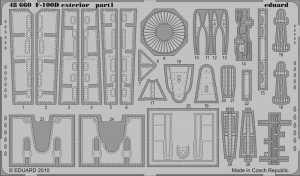 Eduard 48660 F-100D exterior 1/48 Trumpeter