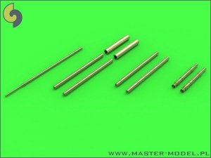 Master AM-32-065 Fw 190 A7 - A9 armament set (MG 131 barrel tips, MG 151 barrels, MG 151 fairings) & Pitot Tube (1:32)