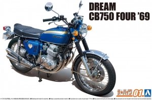Aoshima 05691 Honda CB750 Dream CB750 Four 69 1/12