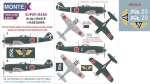 Montex K48250 Ki-84 FRANK 1/48