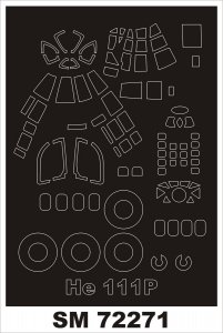 Montex SM72271 He-111P AIRFIX 1/72