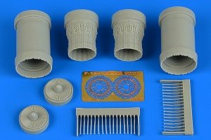 Aires 7355 F-15E Strike Eagle exhaust nozzles 1/72 GWH