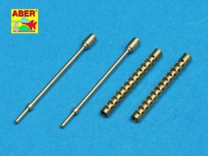 Aber 25L-01 Set of 2 Turned U.S barrels for Browning M-1919 A4 with two part muzzle (1:25)