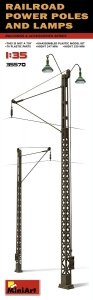 MiniArt 35570 RAILROAD LAMPS / POWER POLES 1/35