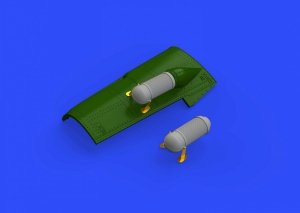 Eduard 648410 Bf 109G tropical filter TAMIYA 1/48
