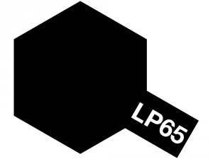Tamiya 82165 LP-65 Rubber black 10 ml