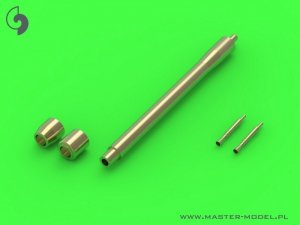 Master GM-72-005 British QF 6-pdr (57mm) - version Mk.III L/43 (short) + Besa MG tips - for Crusader Mk.III, Churchill Mk.III/IV, Valentine Mk.VIII/IX 1/72