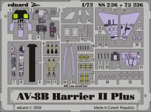 Eduard 73236 AV-8B Plus 1/72 HASEGAWA