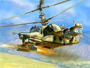 Zvezda 7272 Kamov Ka-50 SH Night Hunter (1:72)