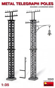 MiniArt 35529 METAL TELEGRAPH POLES (1:35)