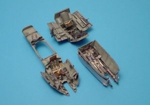 Aires 4159 Me 410A cockpit set & gun bay 1/48 REVELL