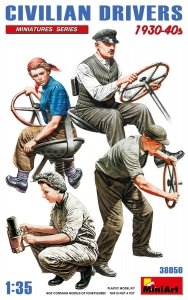 MiniArt 38050 CIVILIAN DRIVERS 1930-40s 1/35