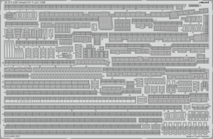Eduard 53273 USS Intrepid CV-11 pt.2 TRUMPETER 1/350