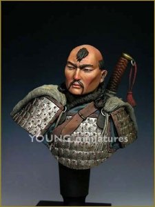 Young Miniatures YH1804 MONGOL WARRIOR 14 Century 1/10