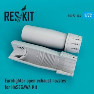 RESKIT RSU72-0106 Eurofighter open exhaust nozzles for Hasegawa 1/72