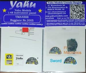 Yahu YMA4888 Reggiane Re.2005 (Sword) 1/48