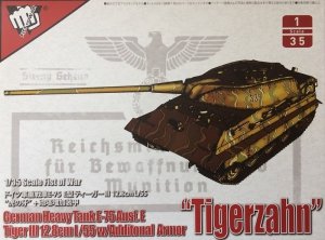 Modelcollect UA35033 German heavy tank E-75 Ausf. E Tiger III 12.8cm L/55 w/Additional Armor Tigerzahn 1/35