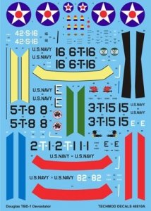Techmod 48810 - Douglas TBD-1 Devastator (1:48)