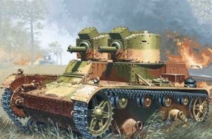 Mirage Hobby 35302 7TP light tank (twin turret) (1:35)