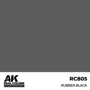 AK Interactive RC805 Rubber Black 17 ml