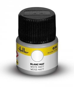 Heller 9034 034 White - Matt 12ml