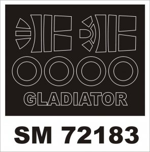 Montex SM72183 Gloster Gladiator SWORD