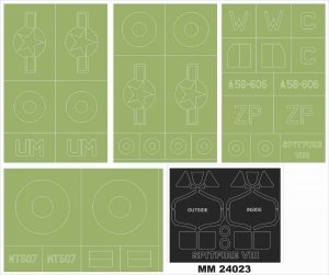 Montex MM24023 SITFIRE VIII for AIRFIX A17002 1/24