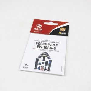 Red Fox Studio QS-32175 Fw 190A-6 Updated for Hasegawa kit 1/32