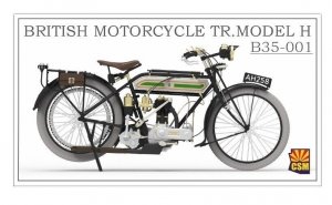 Copper State Models B35-001 British Motorcycle Tr.Model H 1/35