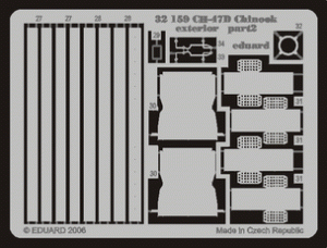 Eduard 32159 CH-47D Chinook exterior 1/35 TRUMPETER