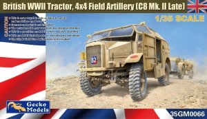 Gecko Models 35GM0066 British WWII Tractor 4x4 Field Artillery (C8 Mk.II Late) 1/35