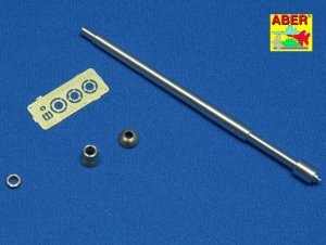 Aber 35L-075 Germ.75mm barrel for KwK40L/43 with single baffle muzzle brake for Pz.Kpfw. VI, Ausf. F2 (1:35)